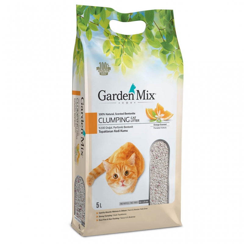 Gardenmix Bentonit Portakallı İnce 5 Lt