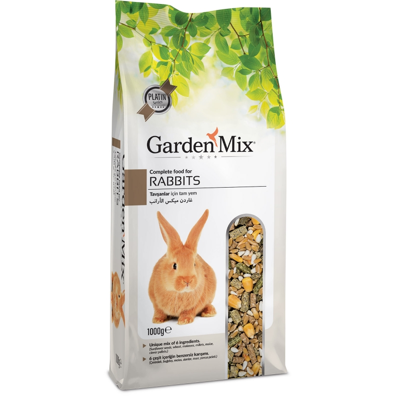 Gardenmix Platin Tavşan Yemi 1 Kg
