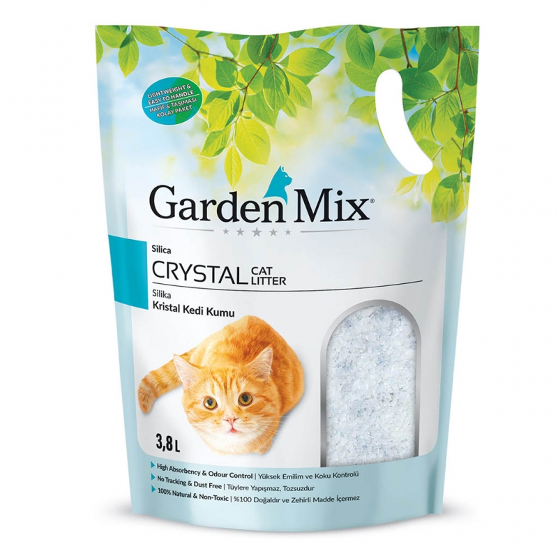 Gardenmıx Sılıca Kedi Kumu 1.4 Kg - 3.8 Lİtre