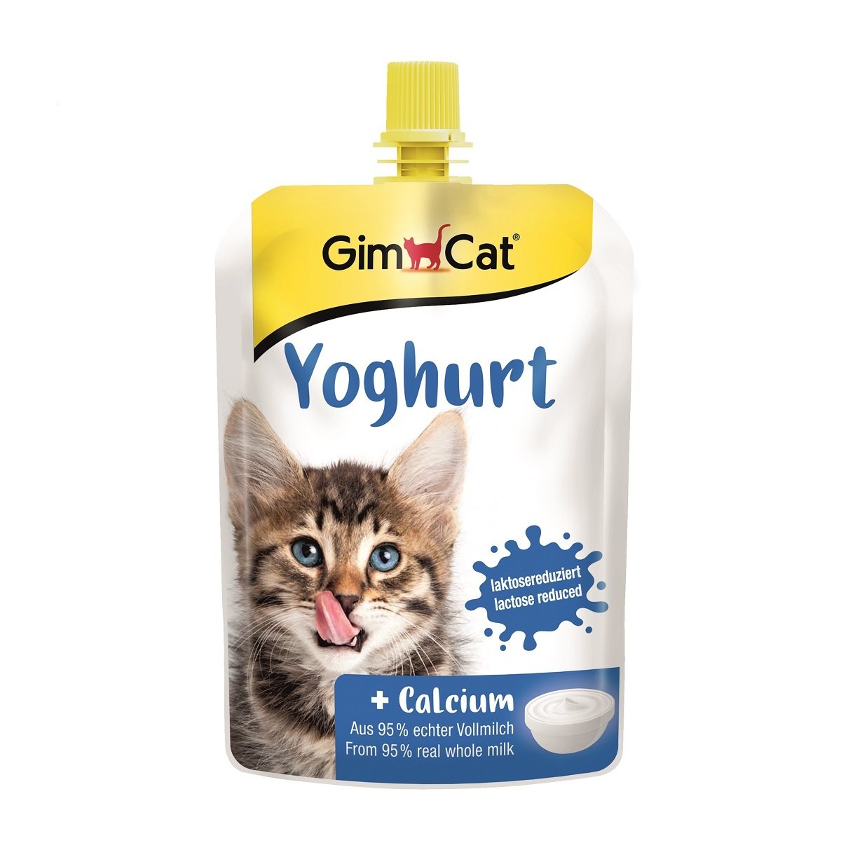 GimCat Kalsiyum İlaveli Kedi Ödül Yoğurdu 150 gr