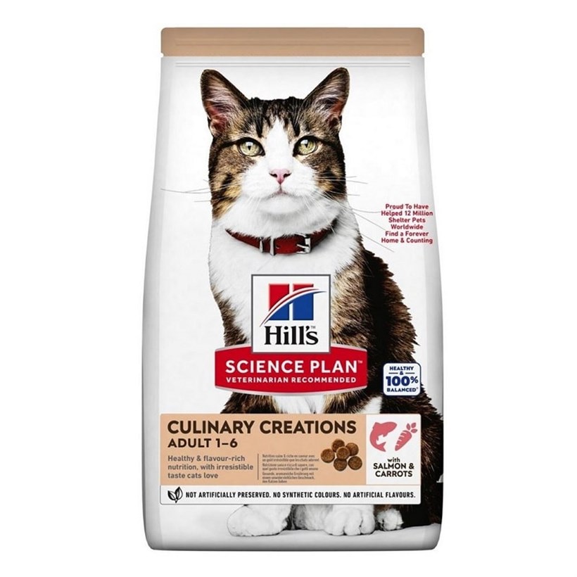 Hill's Somonlu ve Havuçlu Yetişkin Kedi Maması 1.5 Kg