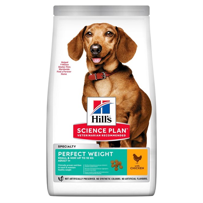 Hills Perfect Weight Tavuklu Small Mini Yetişkin Köpek Maması 1.5 Kg