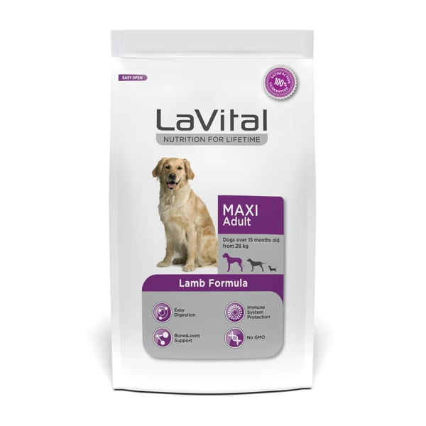 Lavital Kuzu Etli Yetişkin Köpek Maması 15 Kg