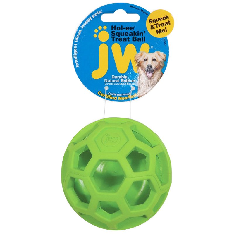 JW Treat N Squeak Köpek Ödül Topu 8,9X8,9xX8,4 Cm