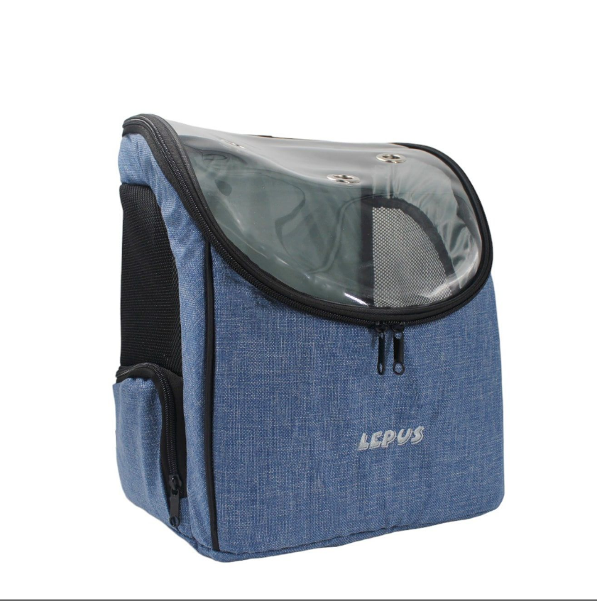 Lepus Backpack Kedi ve Köpek Sırt Çantası Mavi 25X30X40 Cm