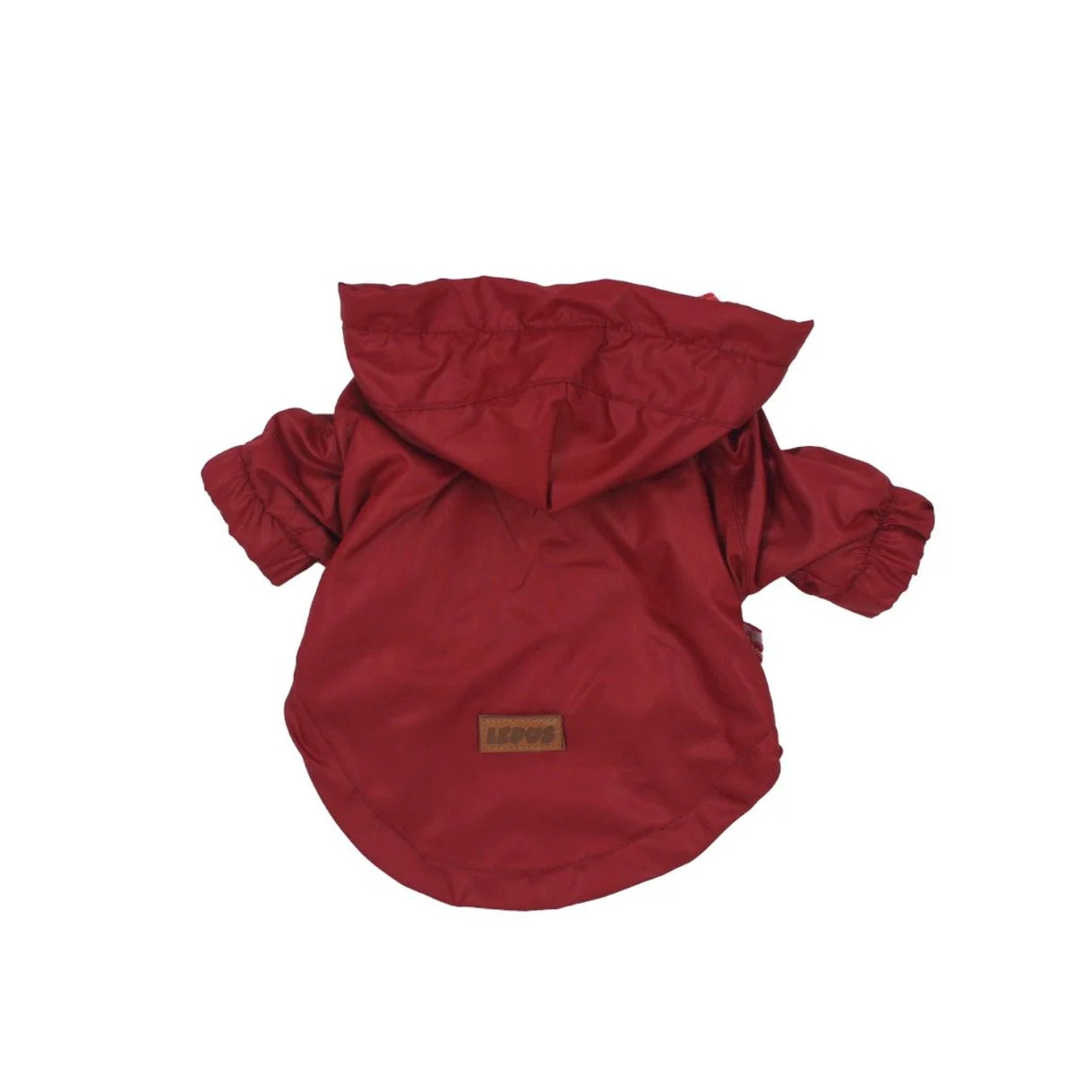 Lepus Luxe Köpek Montu Bordo Small