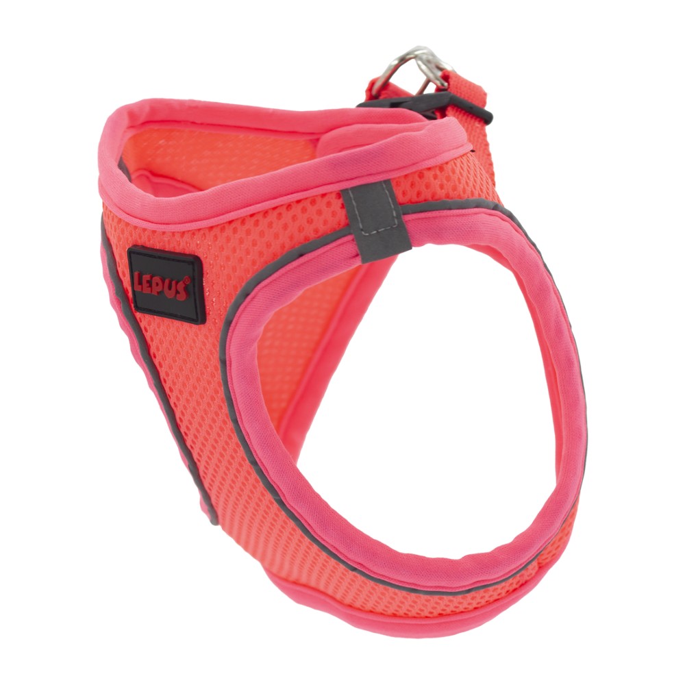 Lepus Pet Air Mesh Pembe Göğüs Tasması XSmall