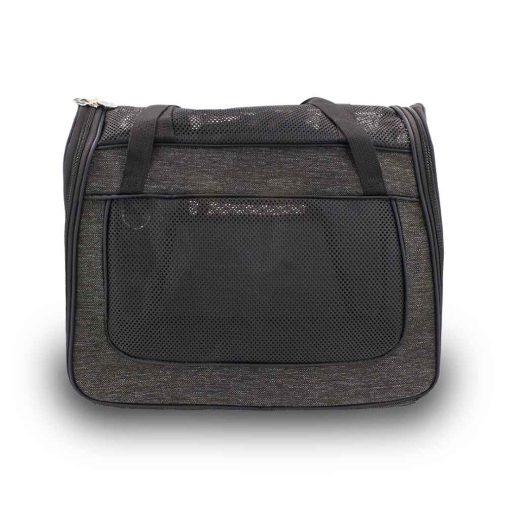 Lepus Roomy Bag Kedi ve Köpek Taşıma Çantası Siyah 43x23x38 Cm