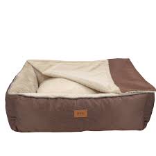 Lepus Winter Bed Kedi Köpek Yatağı Kahverengi Large