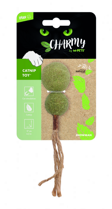 M-Pets Charmy Snowman Catnipli Kedi Oyuncağı