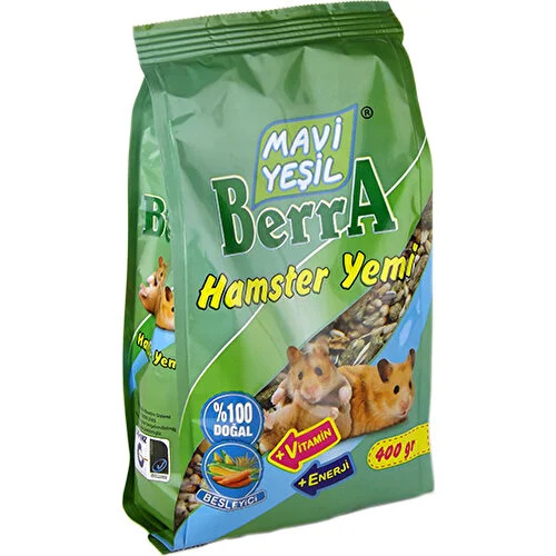 Mavi Yeşil Berra Hamster Yemi 400 Gr