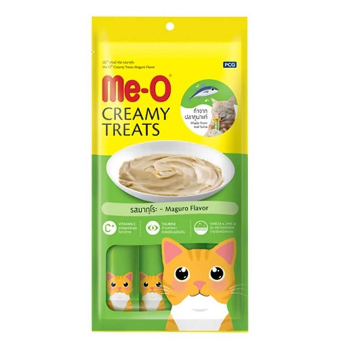 ME-O Creamy Sarı Yüzgeçli Orkinos Kedi Ödülü 4x15 Gr