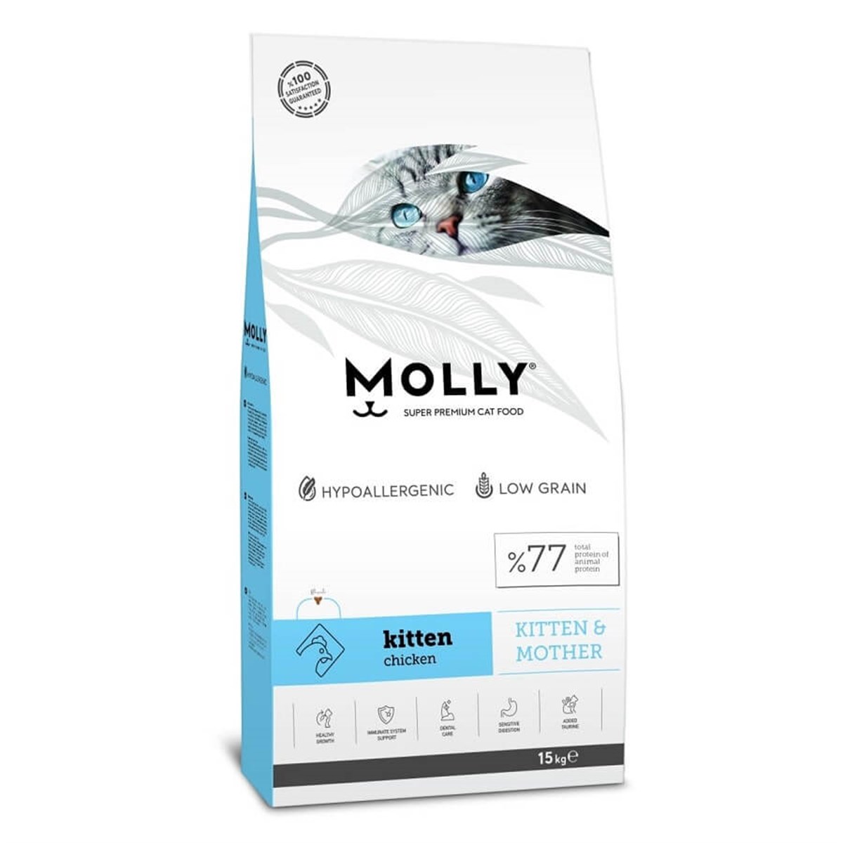 Molly Kitten Tavuk Etli Yavru Kedi Maması 15 Kg