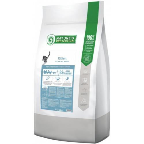 Nature's Protection Düşük Tahıllı Kümes Hayvanlı Yavru Kedi Maması 18 Kg