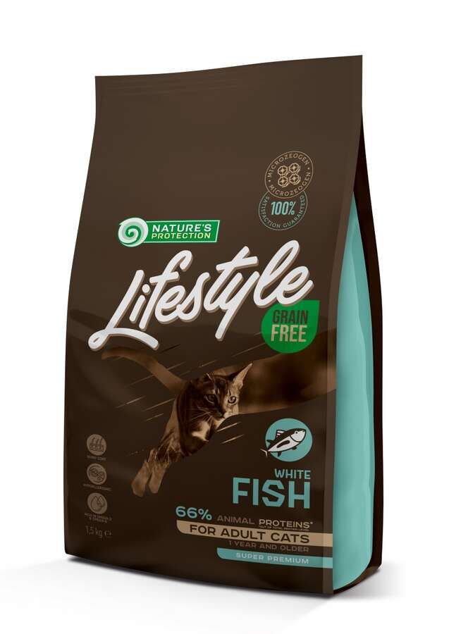 Natures Protection Life Style Balıklı Yetişkin Kedi Maması 1,5 Kg