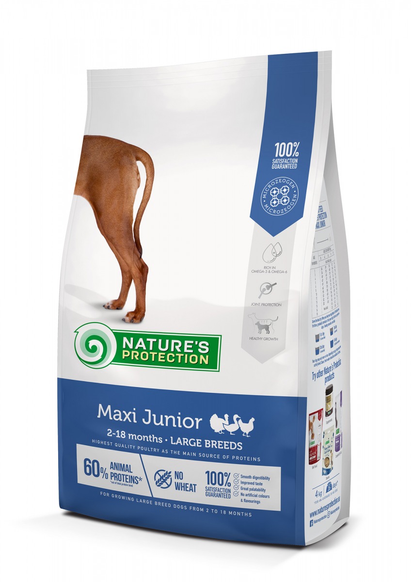 Natures Protection Maxi Junior Büyük Irk Yavru Köpek Maması 12 Kg