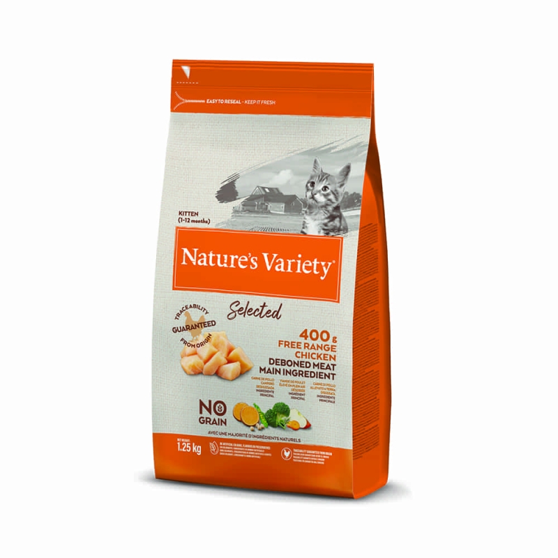 Natures Variety Cat No Graın Kıtten Free Range Chıcken 1,25 Kg