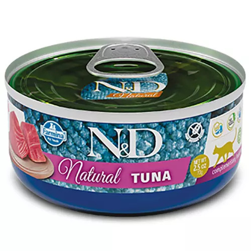 ND Natural Tuna Balıklı Kedi Konservesi 70 Gr