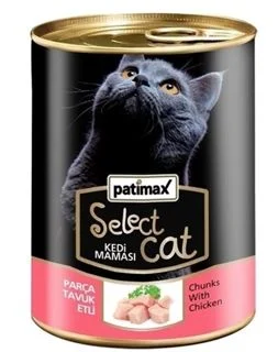 Patimax Parça Tavuk Etli Kedi Konservesi 400 Gr