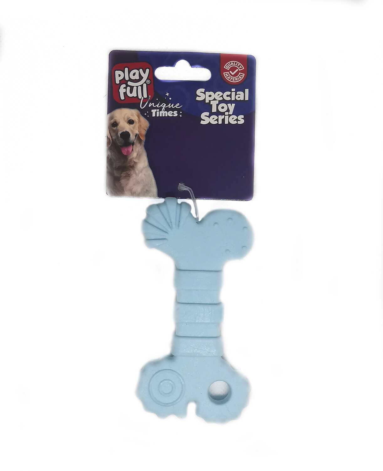 Playfull Kemik Şeklinde Köpek Oyuncağı 10x5,5 Cm