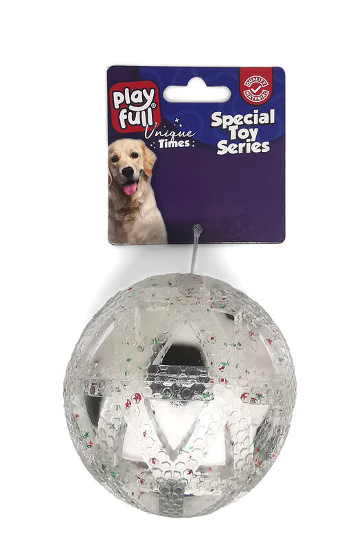Playfull Plastik Top Köpek Oyuncağı 7,5 Cm