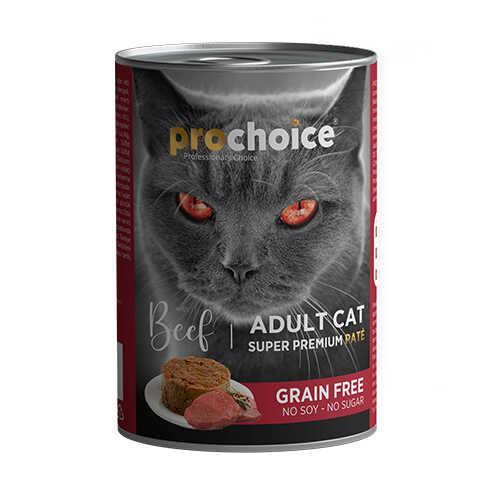 Pro Choice Biftekli Yetişkin Kedi Konservesi 400 Gr