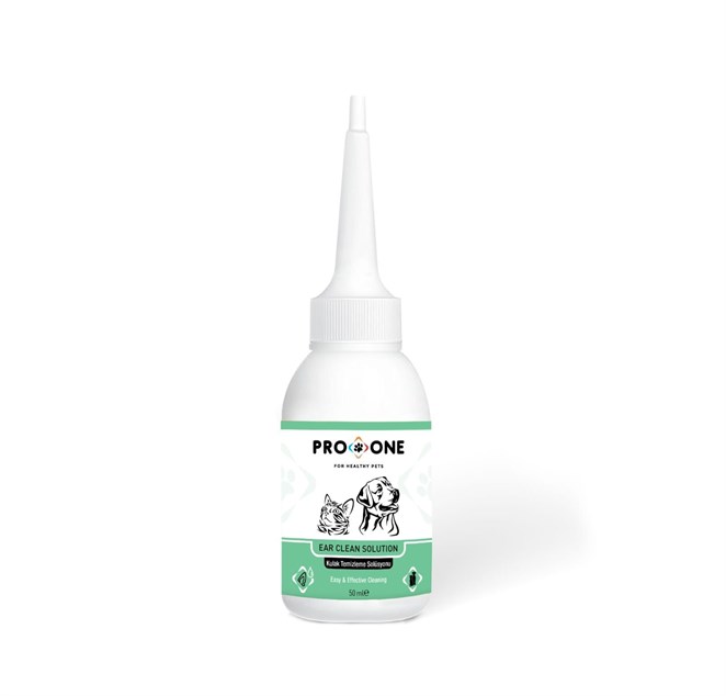 Pro One Kedi ve Köpekler için Kulak Temizleme Solüsyonu 50 ml