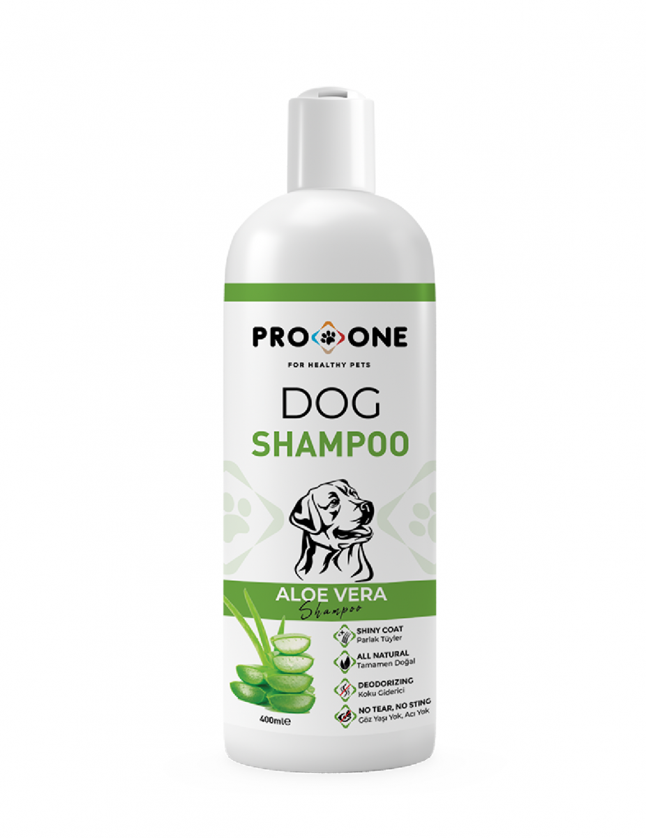 Pro One Köpekler için Aloe Vera Özlü Şampuan 400 ml