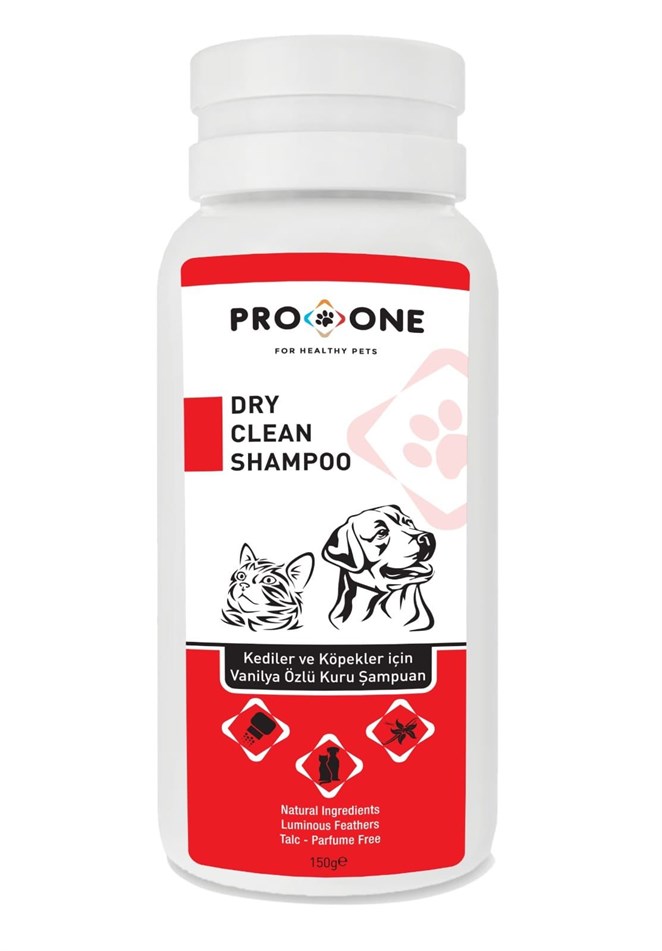 Pro One Vanilya Özlü Kuru Kedi ve Köpek Şampuanı 150 Gr