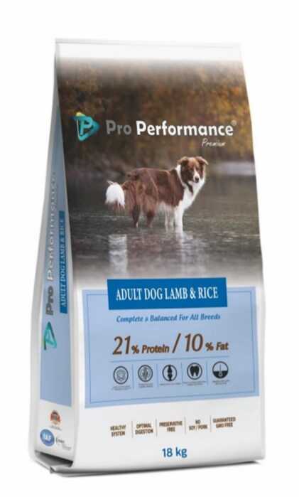 Pro Performance Premium Kuzu Etli Yetişkin Köpek Maması 18 Kg
