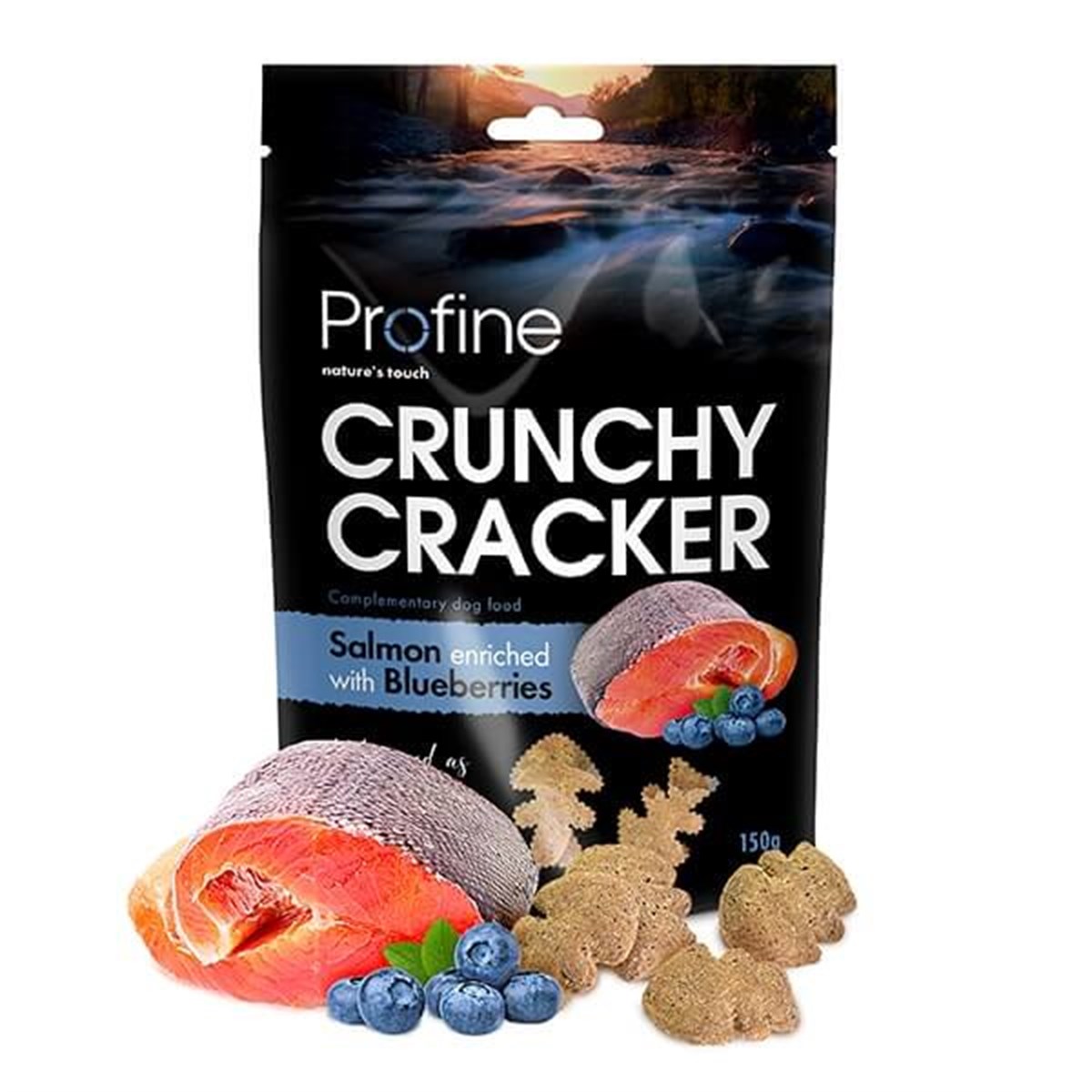 Profine Crunchy Cracker Somon Yaban Mersini Köpek Krakeri 150 Gr