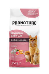 Pronature Mother Baby Kuru Kedi Maması Tavuk Etli 1,5 Kg