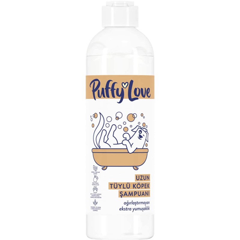 Puffy Love Uzun Tüylü Köpek Şampuanı 370 ml