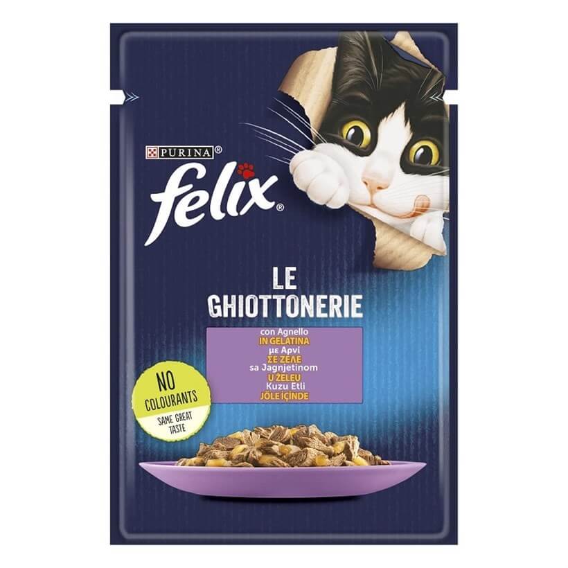 Purina Felix Kuzu Etli Kedi Yaş Maması 85 Gr