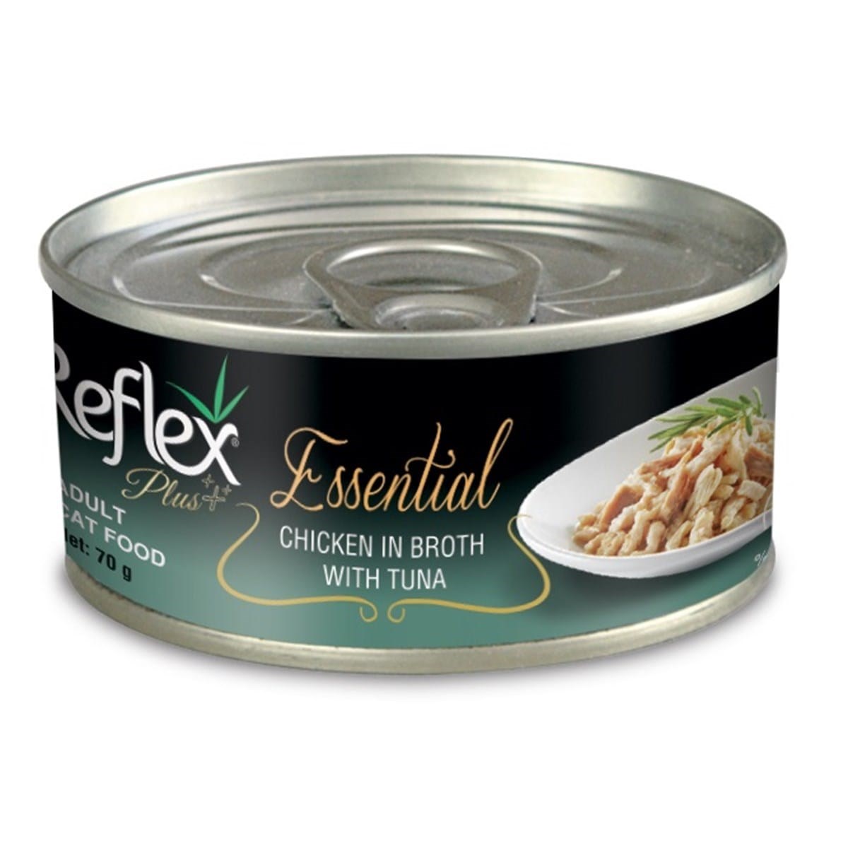 Reflex Plus Essential Tavuk ve Ton Balıklı Kedi Konservesi 70 Gr