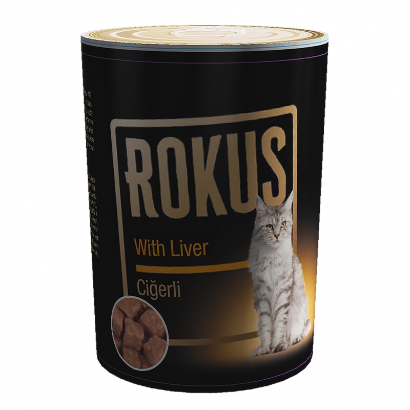 Rokus Ciğerli Kedi Konservesi 410 Gr