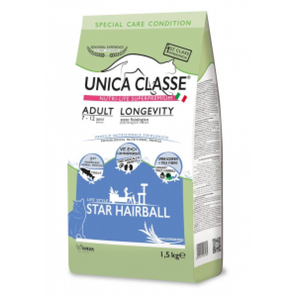 Unıca Classe Star Haırball Alabalıklı Kedi Maması 1.5 Kg