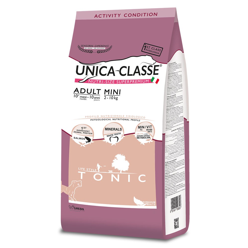 Unıca Classe Tonıc Mini Adult Somon Balıklı Kuru Köpek Maması 2 Kg