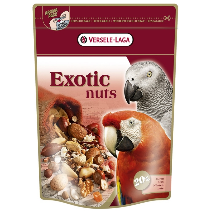 Versele Laga Exotic Nuts Egzotik Çerezli Papağan Yemi 750 Gr