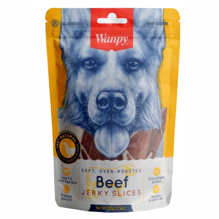 Wanpy Köpek Ödülü Gerçek Biftek Fileto 100 Gr
