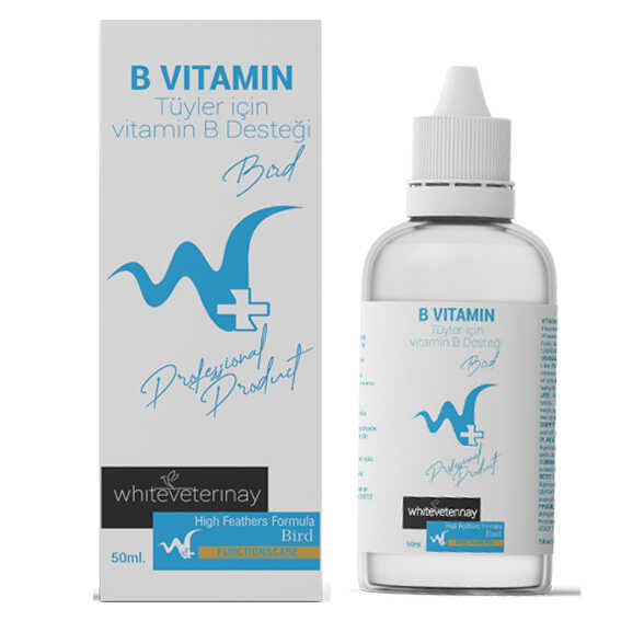 Whiteveterinay Kuşlar İçin Tüy B Vitamini Bird 50 Ml