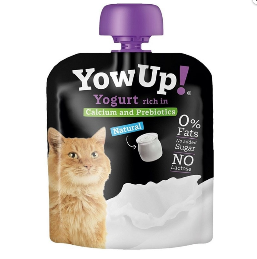 YowUp Kalsiyum ve Prebiotikli Laktozsuz Kedi Yoğurdu 85 Gr