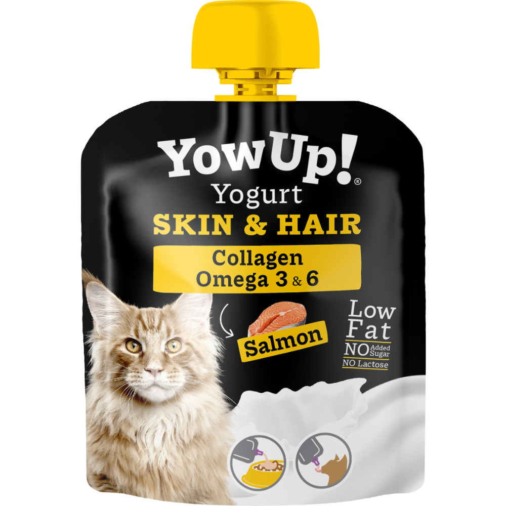 YowUp Skın Haır Collagen Omega 3-6 Solmon Kedi Yoğurdu 85 Gr