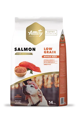 Amıty Süper Premıum Somonlu Yetişkin Köpek Maması 14 Kg