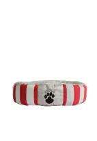 Lepus Kedi ve Köpek Simit Yatak Kırmızı 57x16 Cm