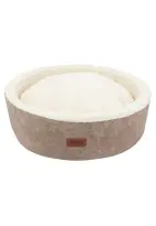 Lepus Mia Donut Yatak Kahve 50x50x17 Cm