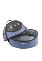 Lepus Üç Fonksiyonlu Kedi ve Köpek Ufo Bag Çanta Mavi 48x32x45 Cm