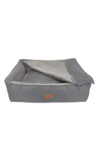 Lepus Winter Bed Kedi Köpek Yatağı Gri Large