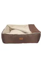 Lepus Winter Bed Kedi Köpek Yatağı Kahverengi Large