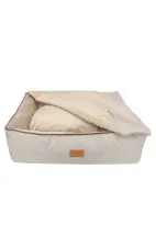 Lepus Winter Bed Kedi Köpek Yatağı Krem Large